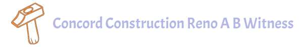 Concord Construction Reno A B Witness